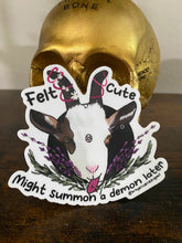 Load image into Gallery viewer, Witchy Goat Sticker