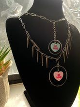 Load image into Gallery viewer, Be mine pink spike choker