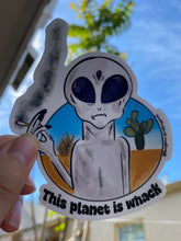 Load image into Gallery viewer, This Planet is Whack Sticker