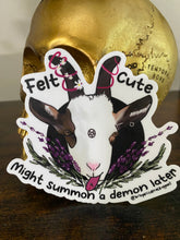 Load image into Gallery viewer, Witchy Goat Sticker