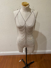 Load image into Gallery viewer, Body chain jewelry vest