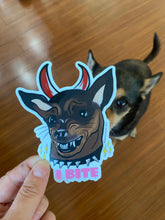 Load image into Gallery viewer, I Bite Chihuahua Sticker