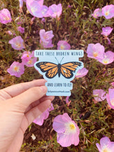 Load image into Gallery viewer, Tattered Butterfly Stickers - Die-Cut