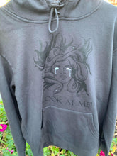 Load image into Gallery viewer, &quot;Look At Me!&quot; Medusa Sweatshirt in Black