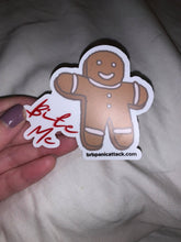 Load image into Gallery viewer, Holiday Exclusive &quot;Bite Me&quot; Gingerbread Cookie