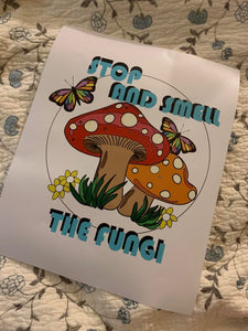 Stop and Smell the Fungi Prints