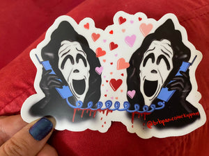 Murderous Lovers Vinyl Sticker