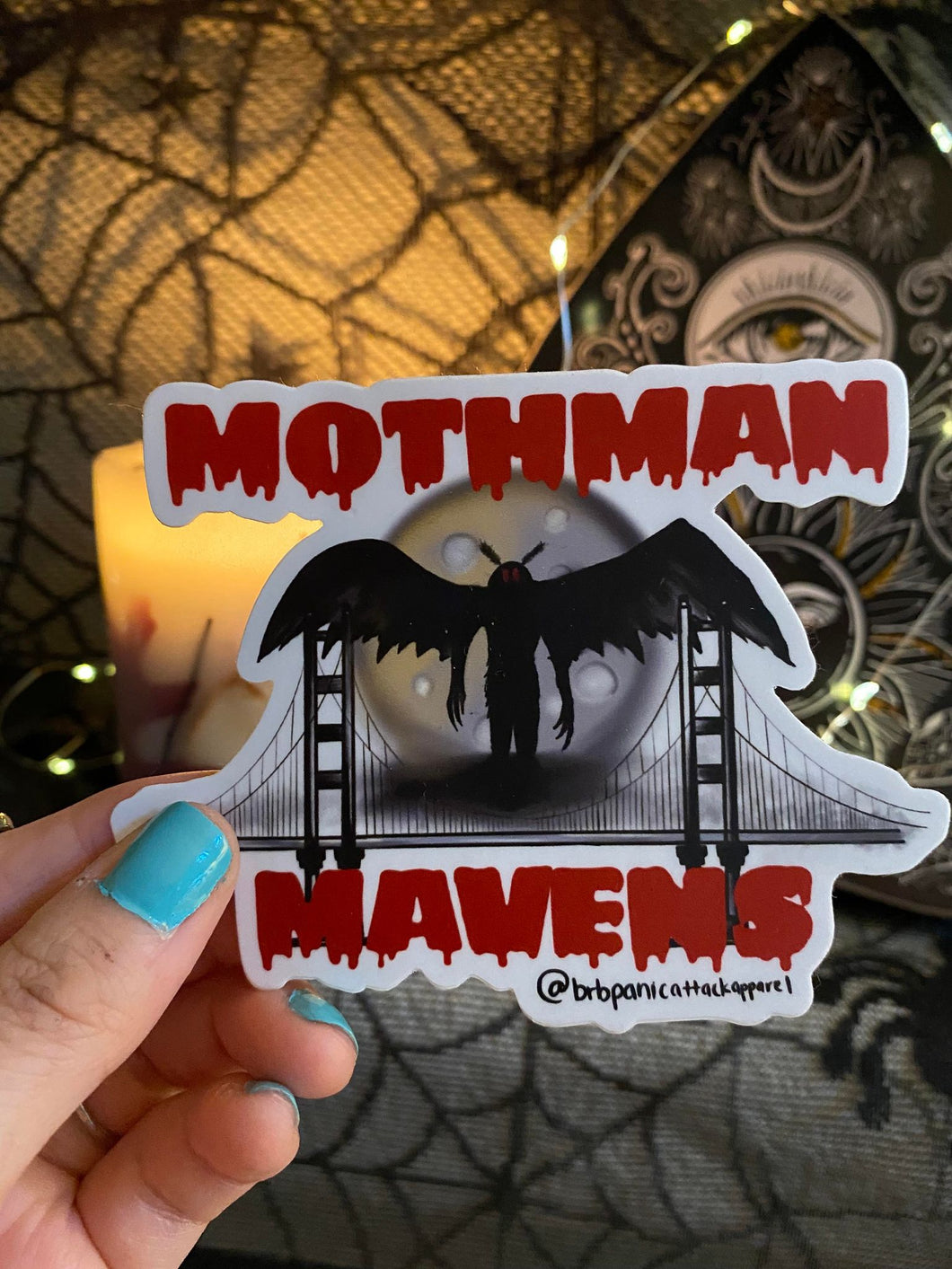 Mothman Mavens Vinyl Sticker