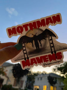 Mothman Mavens Vinyl Sticker