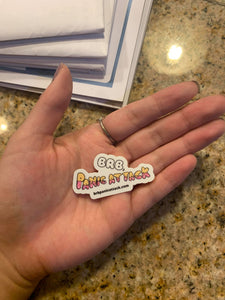 Mini Brb Panic Attack Stickers