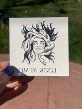 Load image into Gallery viewer, Medusa “Look at Me!” Temporary Tattoo
