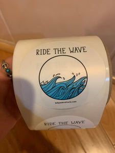 Ride the Wave Stickers